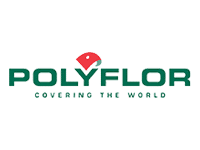 Polyflor logo white square